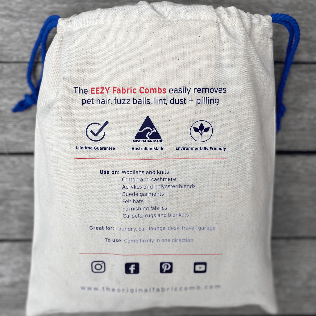 Back of Super EEZY™ Comb large storage bag